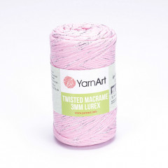 Twisted Macrame 3mm Lurex